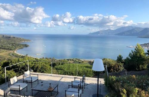 Saint-Florent Villa | Villa prestige Saint Florent- Piscine avc vue mer