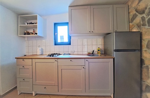 Tkon House | Villa Robinson is romantic stone house with pool and fantastic view.