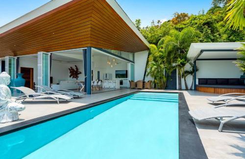 Bophut Hills Villa | Villa SAYAM, vue mer panoramique & piscine infinity privée à Bophut