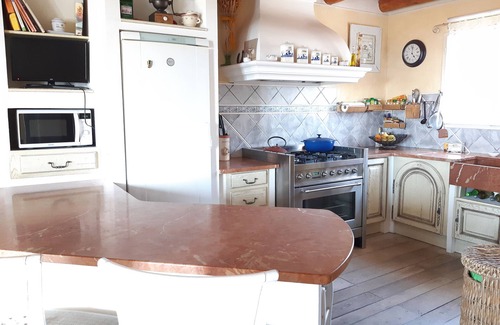 Ensues-la-Redonne House | Villa, sea view with swimming pool heated 30 °