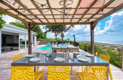 La Savane Villa | Villa SEA VIEW, 5 min from the beach, overlooking the caribbean sea, private pool