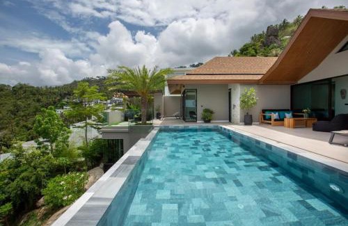 Lamai City Center Villa | Villa Swann 4br Panoramic Sea View & Pool