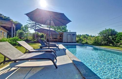 Montaren-et-Saint-Mediers Villa | Villa tout équipée - Piscine & pool house - CLIM