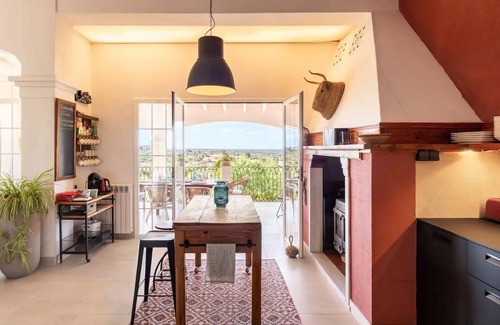 Portol Villa | Villa "Villa Portol" with Sea & Mountain View, Pool, A/C, Wi-Fi, Terrace, Balcony & Garden