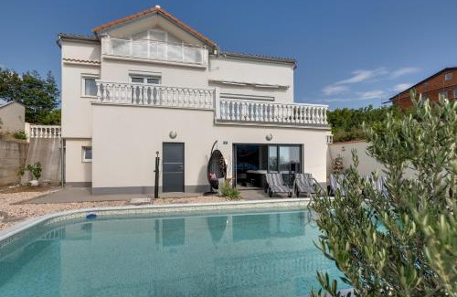 Senj Villa | Villa with a beautiful panoramic view and a swimming pool- by Traveler tourist agency Krk ID 2397