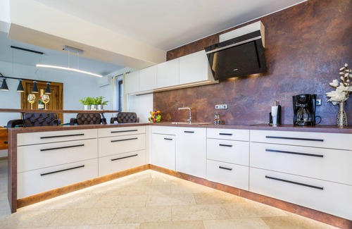 Kras Villa | Villa with heated pool, whirlpool, indoor pool - TRAVELER Reiseburo Krk - ID 2132