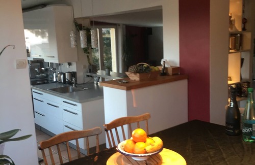 Salvizinet House | Villa with pool and open view, located towards Lyon .