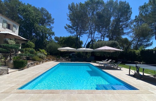 Valbonne Villa | Villa with private heated pool in a lovely domain, with climatisation, next Golf