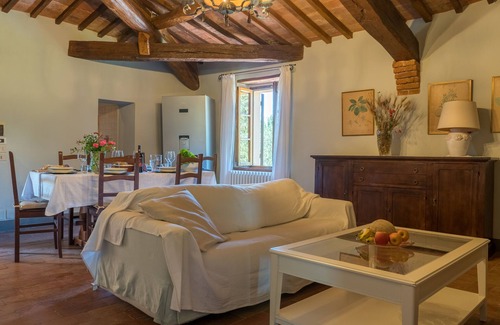 Cetona Villa | Villa with private pool, large garden, panoramic view and air conditioning
