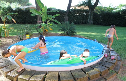 Latina Lido Villa | Villa with swimming pool in a large park facing the sea between Terracina and San Felice Circeo