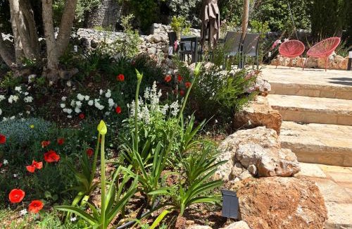 Laureto Villa | Villa with terrace view on the trulli