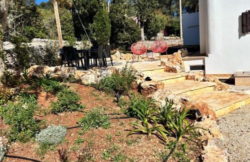 Laureto Villa | Villa with terrace view on the trulli