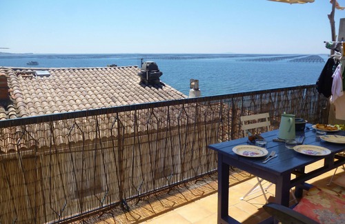 Bouzigues House | Village house in Bouzigues- Large Terrace- view on the pond and Sète