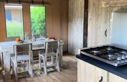 Audenge House | Village Seasonova Arcachon Basin * - WOOD LODGE - with sanitary 4 people
