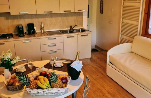 Villaggio Sanghen Ski Chalet | Villaggio Heliopolis Cottage 87 with terrace 2 minutes from the lake