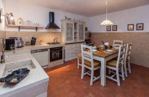 Vinodolska opcina Villa | VinodolSun Villa Vallis; exclusive classic, pool, sauna, tennis, outdoor kitchen