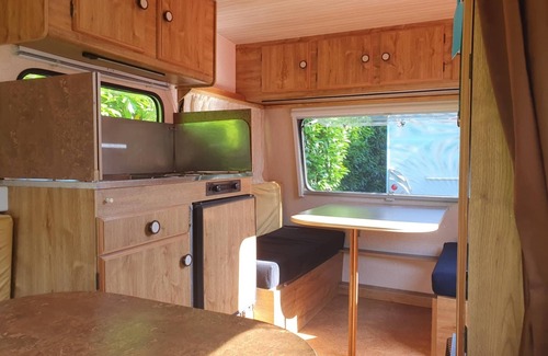 Cesson-Sevigne House | Vintage 4-seater caravan for adventure departing from Brittany!