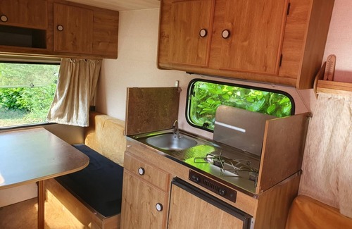 Cesson-Sevigne House | Vintage 4-seater caravan for adventure departing from Brittany!