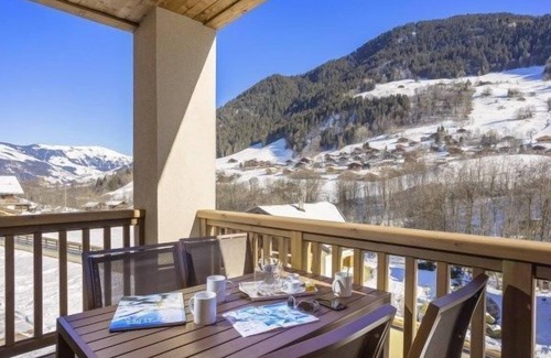 Beaufort Condo | Votre Prochaine Vacance | Appartement charmant proche des pistes, accès spa + piscine