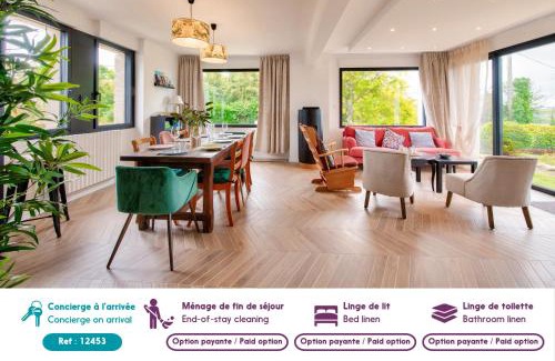 Lannilis House | Vue mer - Maison pour 8 - Grand jardin