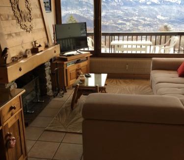 Combloux Apartment | Vue Mont Blanc et toute la chaîne