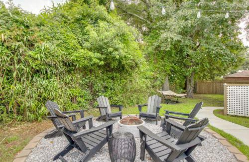 Mississippi City House | Walk to Beach, Gazebo with Hot Tub Gulfport Gem!