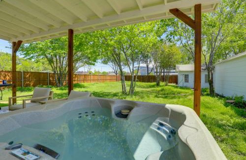 Central Arlington House | Walk to Cowboys Games Arlington Home with Hot Tub!