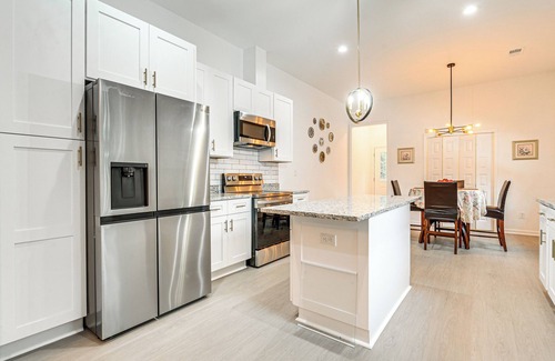 Hogansville House | Walk to Downtown! Modern Hogansville Home w/Patio