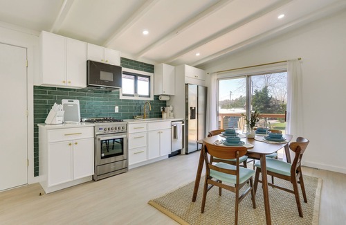 Kauneonga Lake House | Walk to Kauneonga Lake: Home w/Deck & Grill