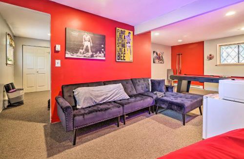 Pocono Summit House | Walk to Lake Game Room Getaway in Pocono Summit!
