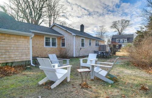 Monument Beach House | Walk to Monument Beach Cape Cod Cottage with Grill