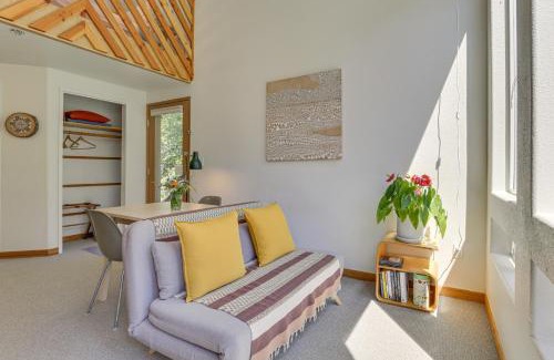 Seal Rock Apartment | Walk to Ocean! Forested Oregon Coast Getaway