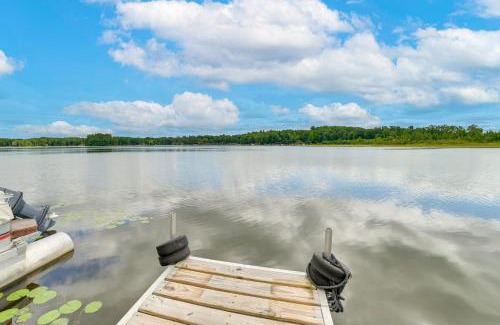 Lupton House | Walk to the Lake! Lower Peninsula Cabin Retreat
