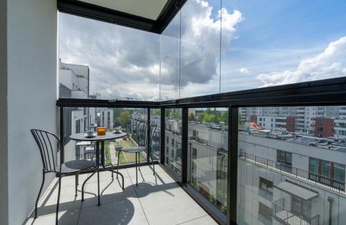 Warsaw Apartment | Warsaw Bemowo - Parking, Balcony & Workspace - by Rentujemy
