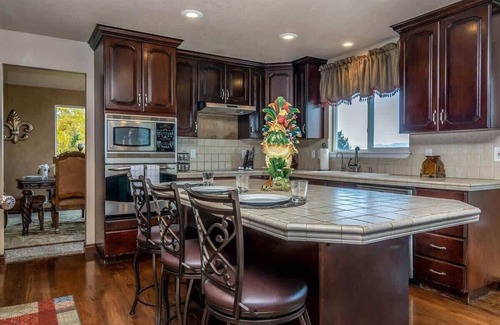 Draper House | Wasatch Retreat in Draper with Mtn Views Theater and Hot Tub
