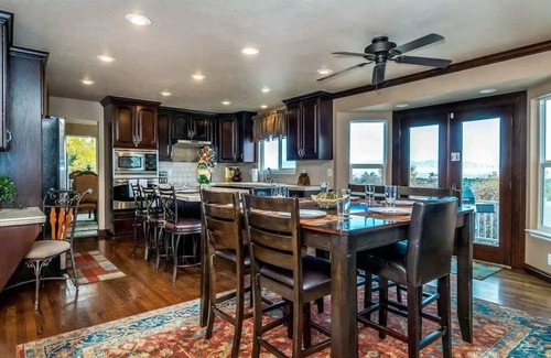 Draper House | Wasatch Retreat in Draper with Mtn Views Theater and Hot Tub