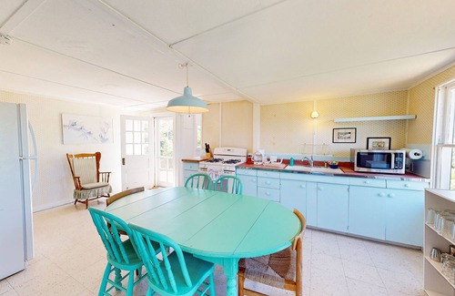Chilmark House | Water-view home in great location with spacious backyard, grill, kayaks, dogs OK