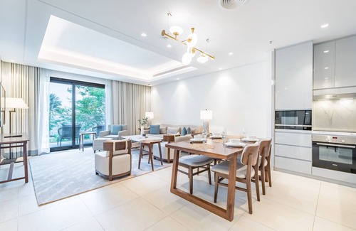 Sharm Apartment | Waterfront 2BR Apartment in The Address Fujairah Residences Block C, Fujairah