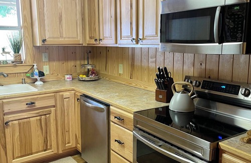 Camden Cabin | Waterfront 3 Bedroom Camden Cabin with Gorgeous Views and Dock