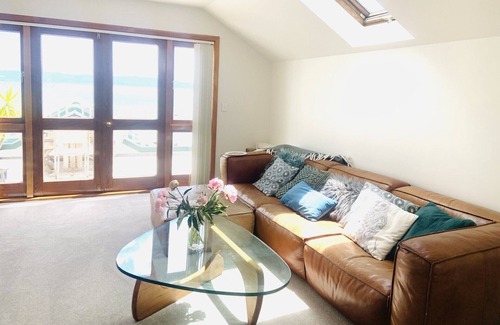 Stepneyville Apartment | Waterfront apartment with stunning views of Nelson Harbor.