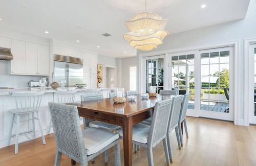 Quogue House | Waterfront Estate in Quogue with Private Dock, Pool & Resort-Style Grounds