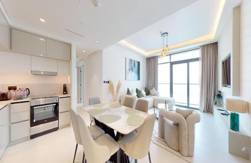 Al Barsha 1 Apartment | Waterfront ,High Floor 2BED with Private Beach Access