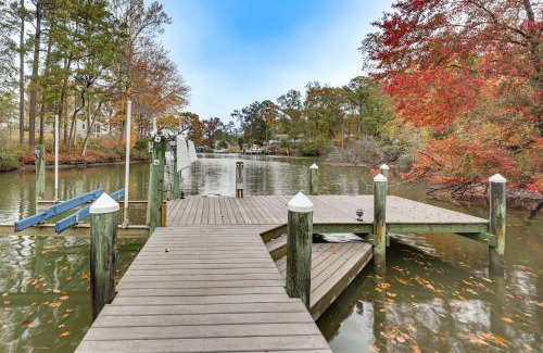 Lancaster House | Waterfront Home with Private Boat Dock in Lancaster!