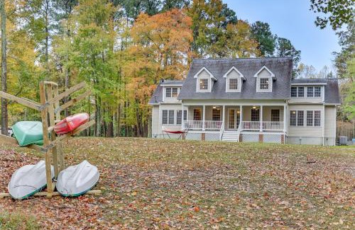 Lancaster House | Waterfront Home with Private Boat Dock in Lancaster!