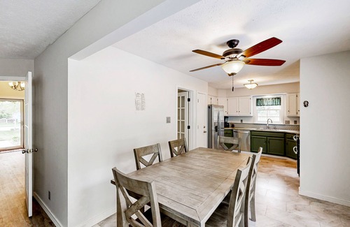Carmel House | Waterfront house with heart-shaped pond, Vitamix, deck, W/D, & central AC