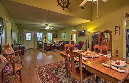 Midway House | Waterfront Midway Home with Sunroom and Large Yard