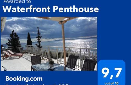 Saronida Apartment | Waterfront Penthouse