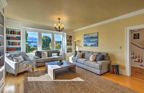 Port Angeles House | Waterfront Port Angeles Home with Harbor Views