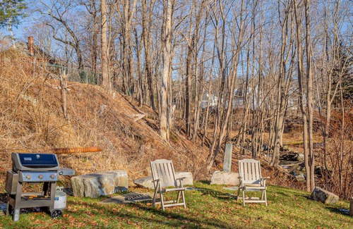 Camden House | Waterfront, walkable, updated home with harbor views & partial AC