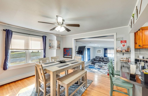 Wallkill House | Waterfront Wallkill Duplex Home w/Fire Pits!